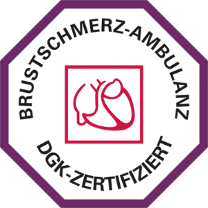 Logo der Brustschmerz Ambulanz