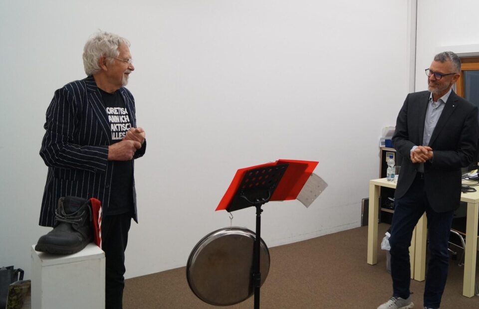 Eroeffnungsansprache zur Aussttellung Dr Winfried Haerer und Michael L Ist