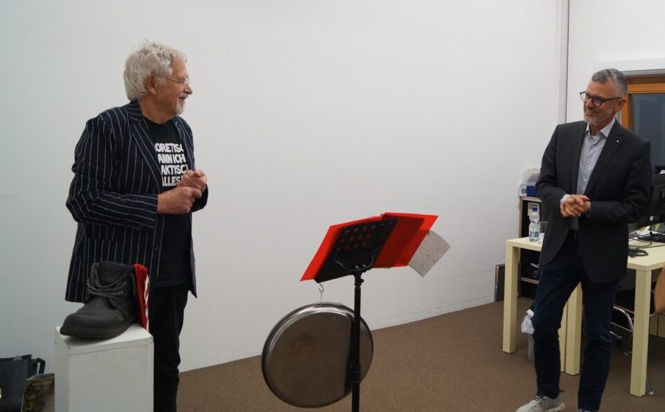 Eroeffnungsansprache zur Aussttellung Dr Winfried Haerer und Michael L Ist