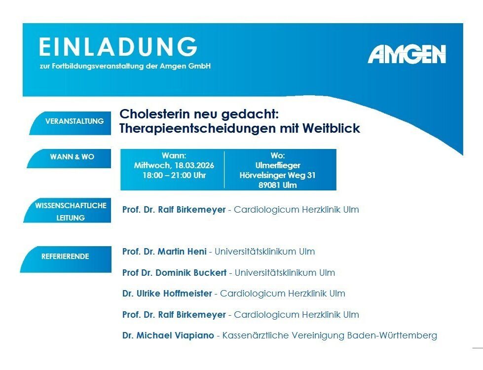 Veranstaltung Cholesterin neu gedacht