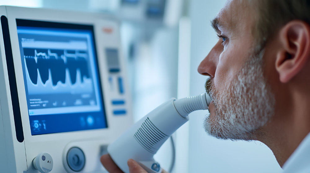 Lungenfunktionsuntersuchung Spirometrie